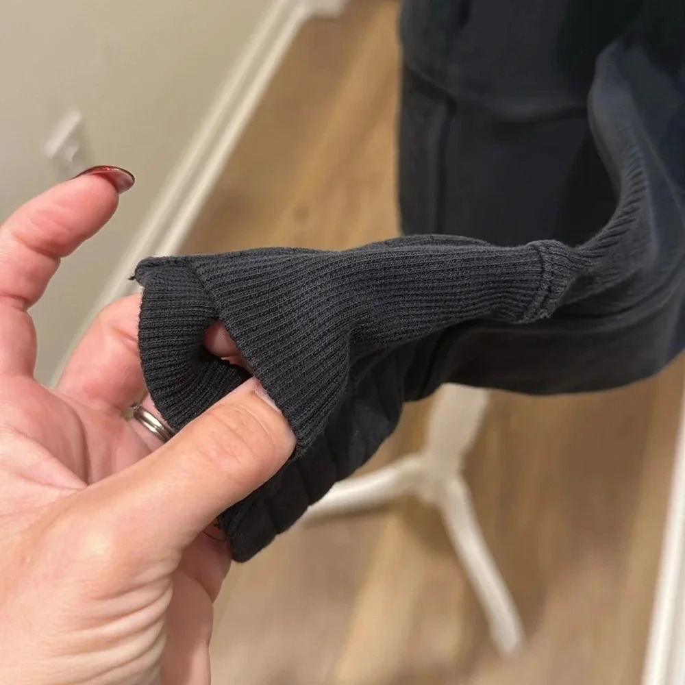 Lululemon black radiant jacket II womens 6 thumbholes full zip - Picture 9 of 16